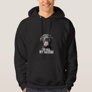 Könsfonen Pitbull till alla mina Haters T-shirt Pi Hoodie