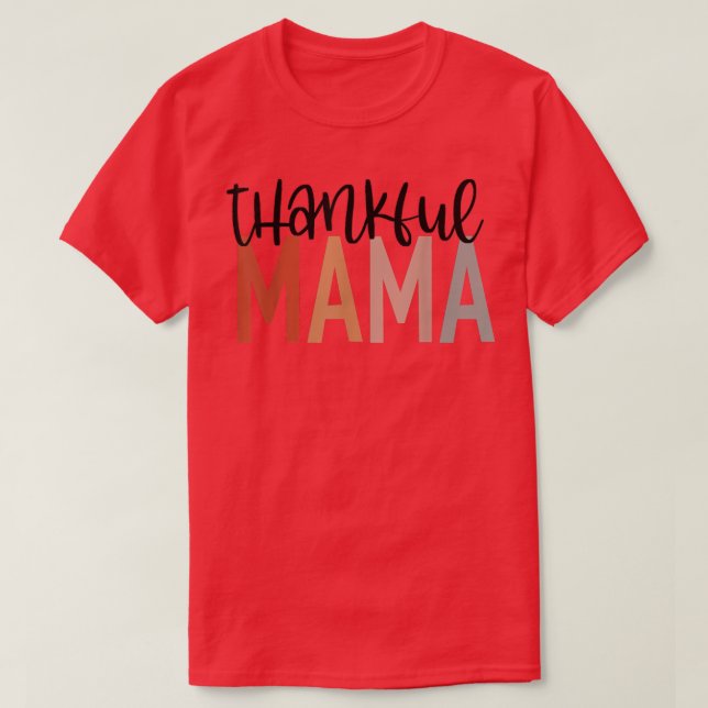 Könsfoni en tankfull Mamma hösttack T Shirt (Design framsida)