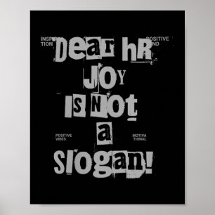 Könsfoni jobbar på Hr, Joy är ingen slump Poster