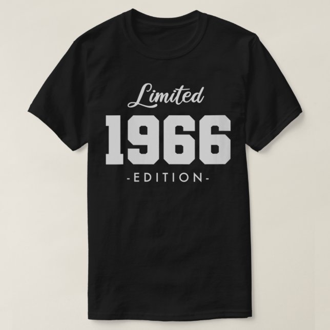 Könsgåva för 56 år gamla Begränsada utgåvan 1966 5 T Shirt (Design framsida)
