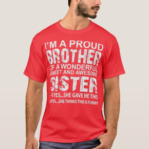 Könsgåva till broder från Fantastisk T Shirt