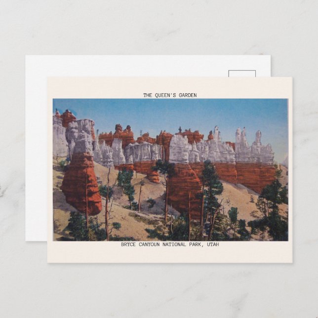 Könsgryn nationalparken QUEENS COURT Vykort (Fram/baksida)