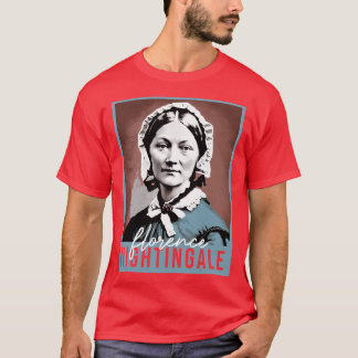 Könshistorik månad Sjuksköterska Florence Nighting T Shirt