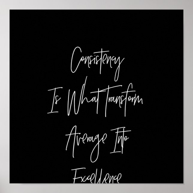 konsistens är det som omvandlar genomsnittsvärde t poster (Framsidan)