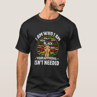 Könsjunde som jag är svart i Afrika T Shirt