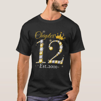 Könskapitel 12 EST 2010 12 ÅRS 12:e-födelse T Shirt