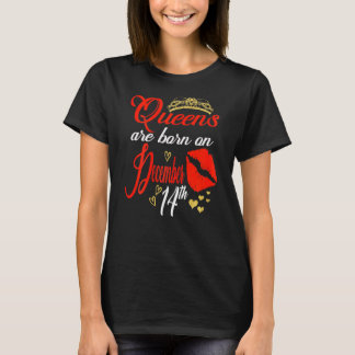 Könskö föds den 14 december i Sagittariu T Shirt