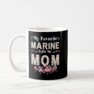 Könskvinnor min favoritmarin kallar mig Mamma Shir Kaffemugg