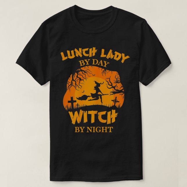 Könslunch Dam efter dagsljakt vid natthalloween T Shirt (Design framsida)