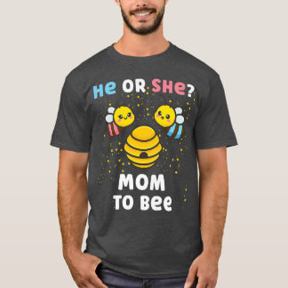 Könsmatchande Gender i Baby visar att han eller ho T Shirt