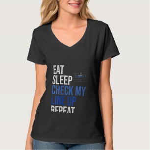 Könsmatning i viloläge Kontrollera min invändig re T Shirt