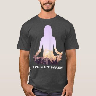 Könsmedvetenhet om psykisk hälsa Yoga6927 3053 T Shirt