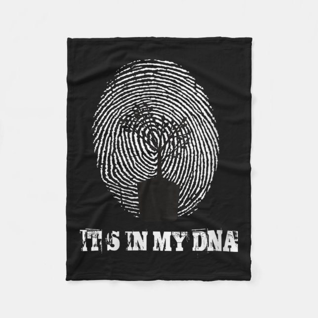 Könsmiljöskyddet i min DNA Fleecefilt (Framsidan)