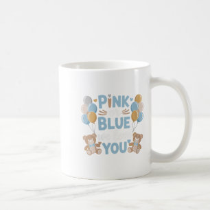 Könsnack eller blått vi Kärlek dig, Gravidens Gend Kaffemugg