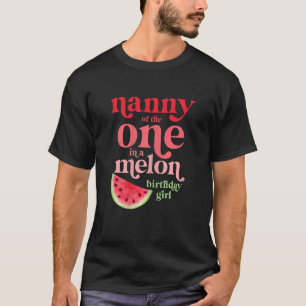 Könsnäringen i en Melon Birthday Girl T Shirt