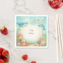 Könsneutral baby shower Under The Sea-fest