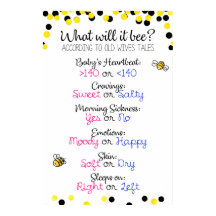 Könsneutral babyduschskylt