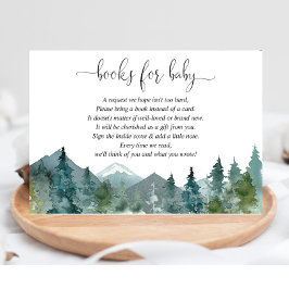 Könsneutral bok med lantlig skogsinspirerad design tilläggskort