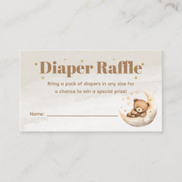 Könsneutral brun Nalle Försämring av Raffle Tilläggskort