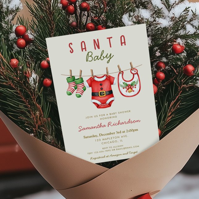 Könsneutral julbabyshower inbjudningar (Skapare uppladdad)