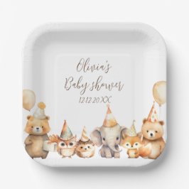 Könsneutral vattenfärgsdusch för spädbarn