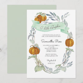 Könsneutrala bebisförsamlingsinbjudningar inbjudningar