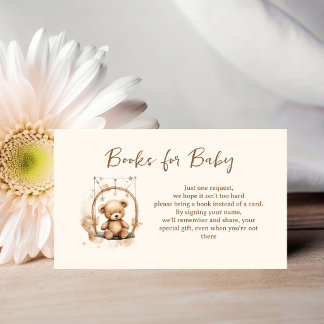 Könsneutrala böcker för Baby Teddybjörn Tilläggskort