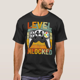 Könsnivå 44 olåst 44 år gammal retro 44th B T Shirt