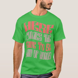 Könsnuny Maid of honor Bride som ska matcha Ba T Shirt