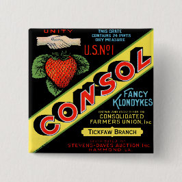 Konsol Finare Klondykes Jordgubbar Knapp