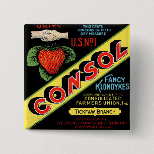 Konsol Finare Klondykes Jordgubbar Knapp