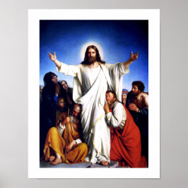 "Konsolator" av Carl Bloch. Utskrift av fin konst Poster