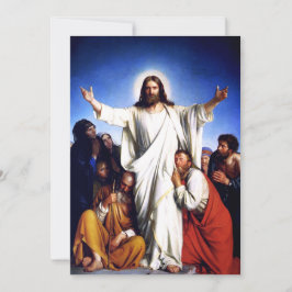 Konsolator. Religiösan Fine Art Påsk Julkort