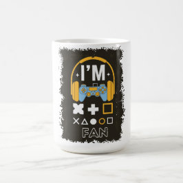 Konsoldesign för fjärrspelare kaffemugg