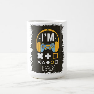Konsoldesign för fjärrspelare kaffemugg