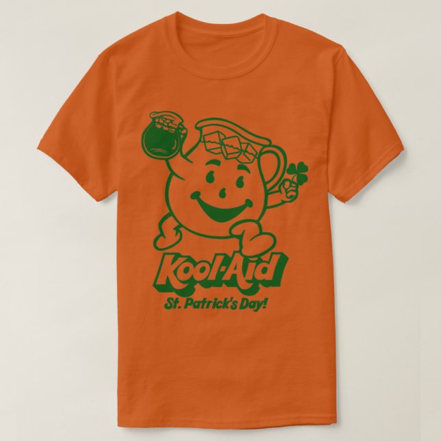 Konsolid Saint Patricks dag T Shirt (Design framsida)