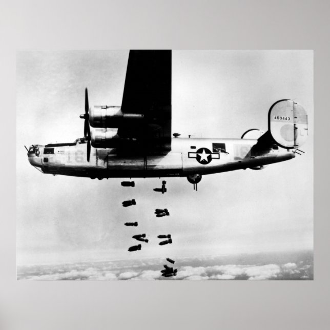 Konsoliderad liberator B-24 Poster (Framsidan)