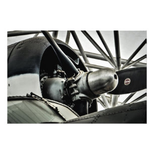 Konsoliderad PBY-5A Catalina Aircraft Propeller Fototryck