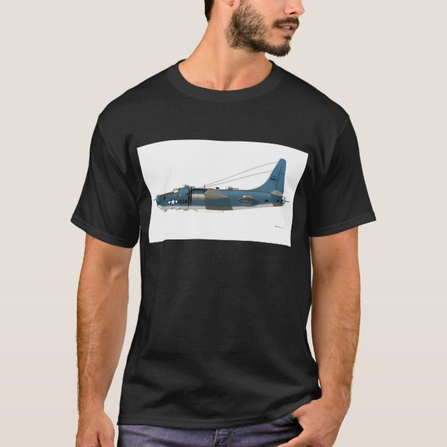 Konsoliderad Privateer PB4Y-2 T-shirt (Framsida)
