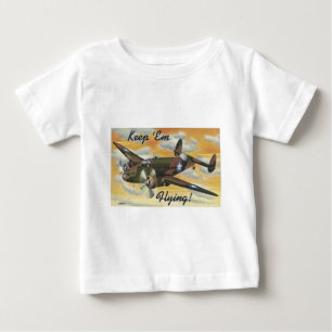Konsoliderad vintage för världskrig II för T-shirt