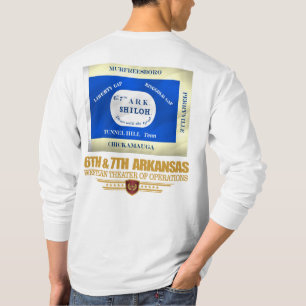 (konsoliderat) 6e- & 7:eArkansas infanteri, T-shirt