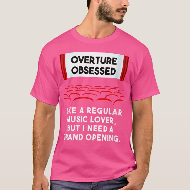 Könsopera-utläggsövertur för opera Fa T Shirt (Framsida)