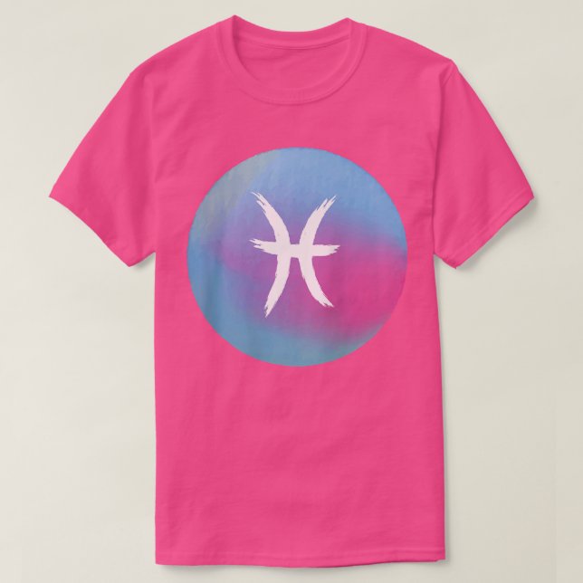 Könspasser Astrologi Horoscope Kvinnor Tonåringar  T Shirt (Design framsida)