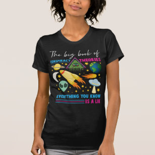 Konspiration Platt Theorin UFO Alien Astronomy T Shirt