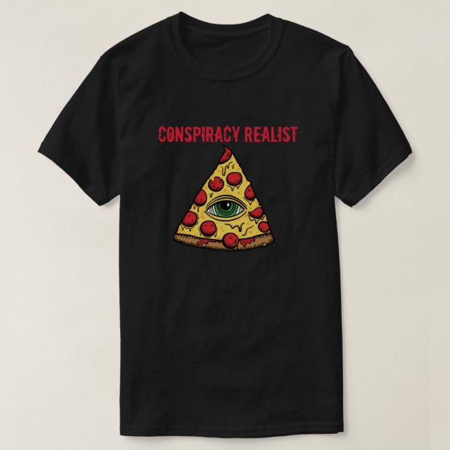 Konspirationsrealist T Shirt (Design framsida)