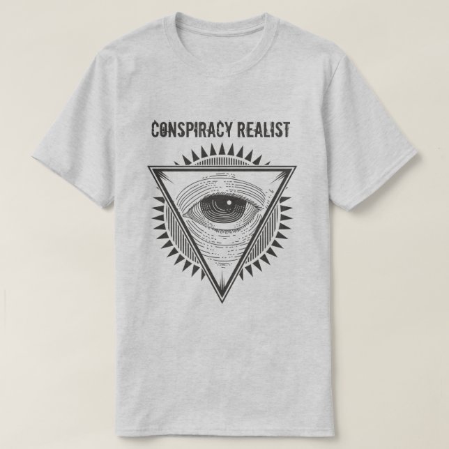 Konspirationsreformalist T Shirt (Design framsida)