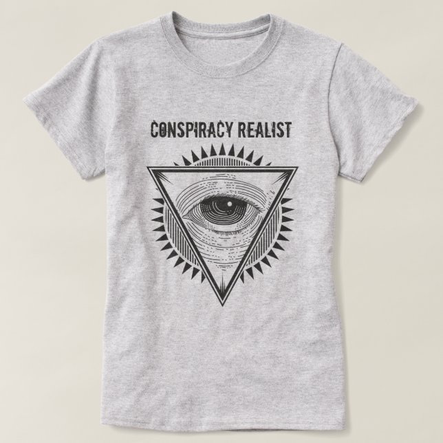 Konspirationsteoretiker T Shirt (Design framsida)
