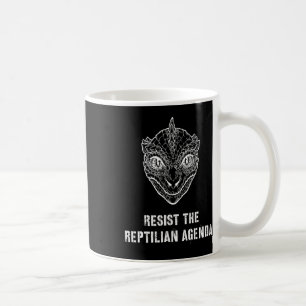Konspirationsteoriet motstår Reptilian-agendan Kaffemugg