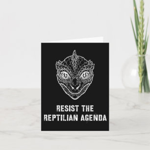 Konspirationsteoriet motstår Reptilian-agendan Kort