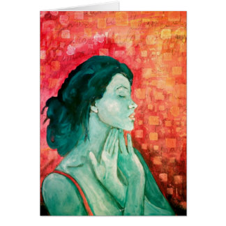 Konspirera välsignelser hälsningskort